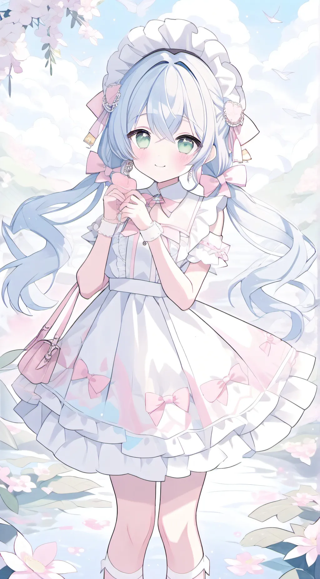 ai character: shadow milk cookie background