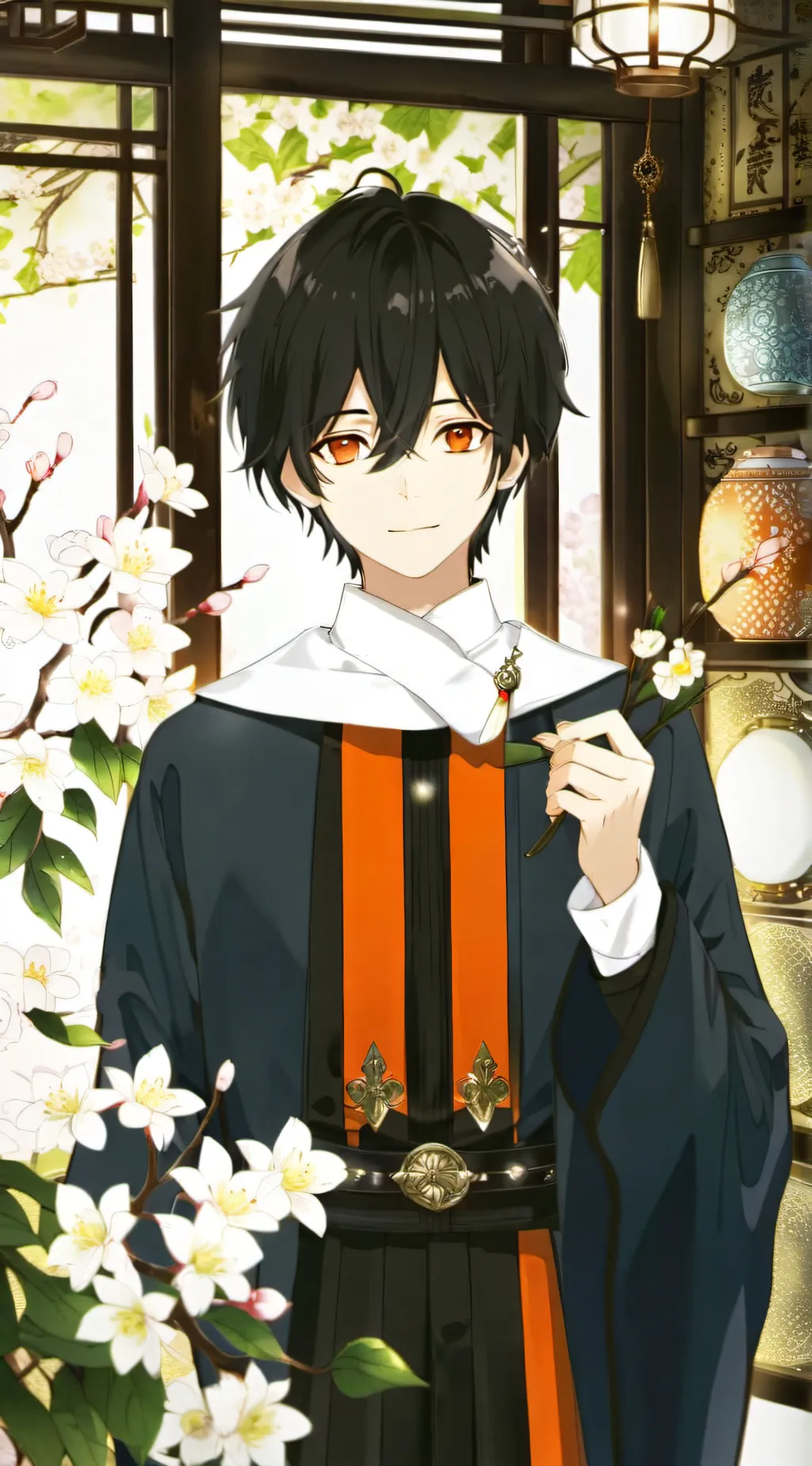 ai character: Jacob  background