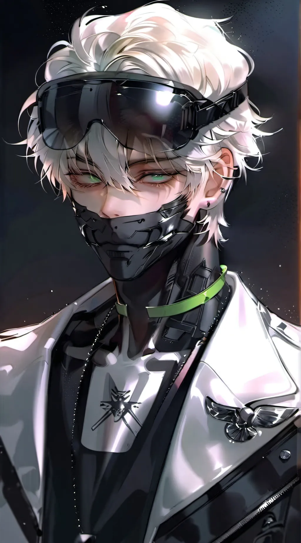 ai character: •×Mike×• background