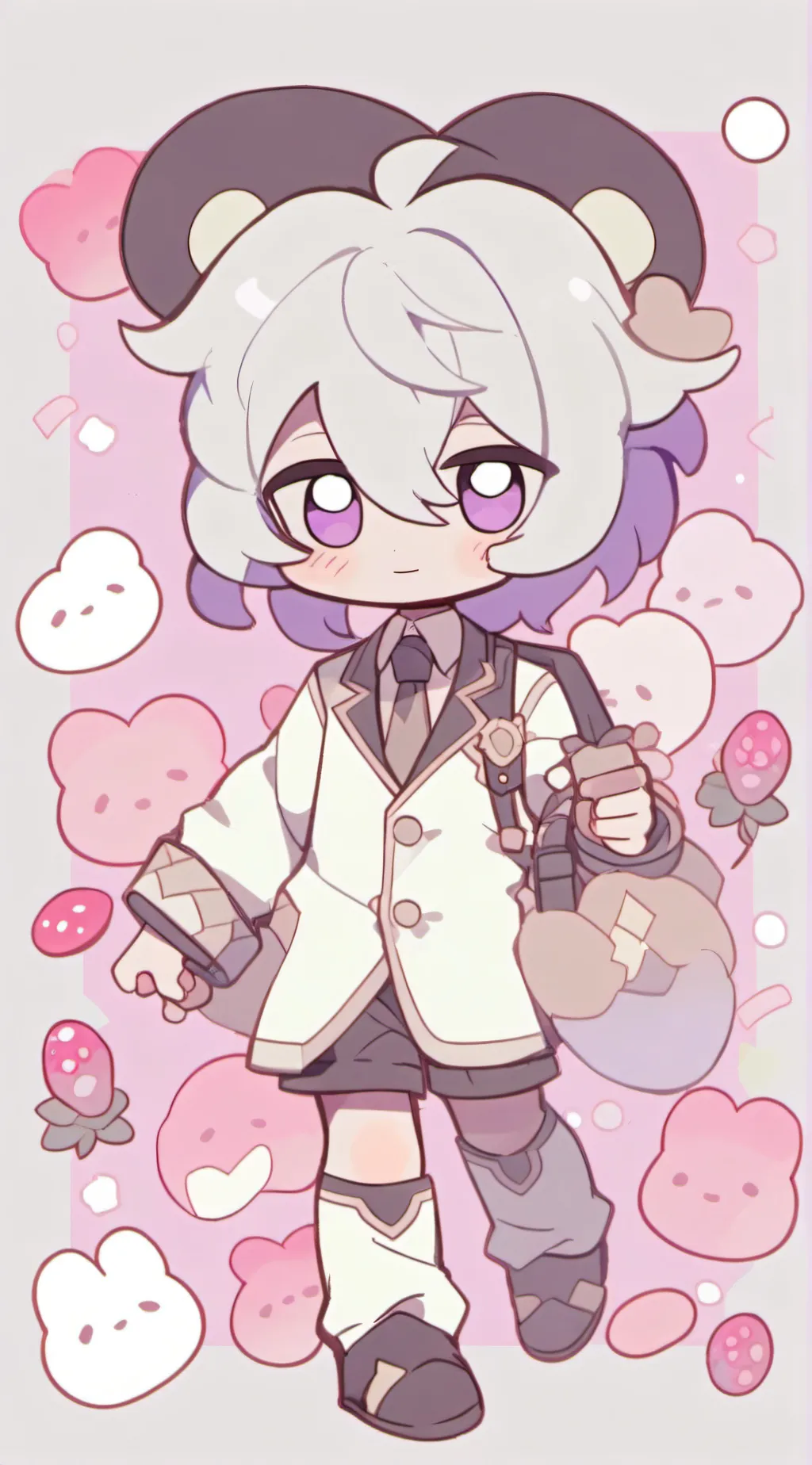 ai character: glisten  background