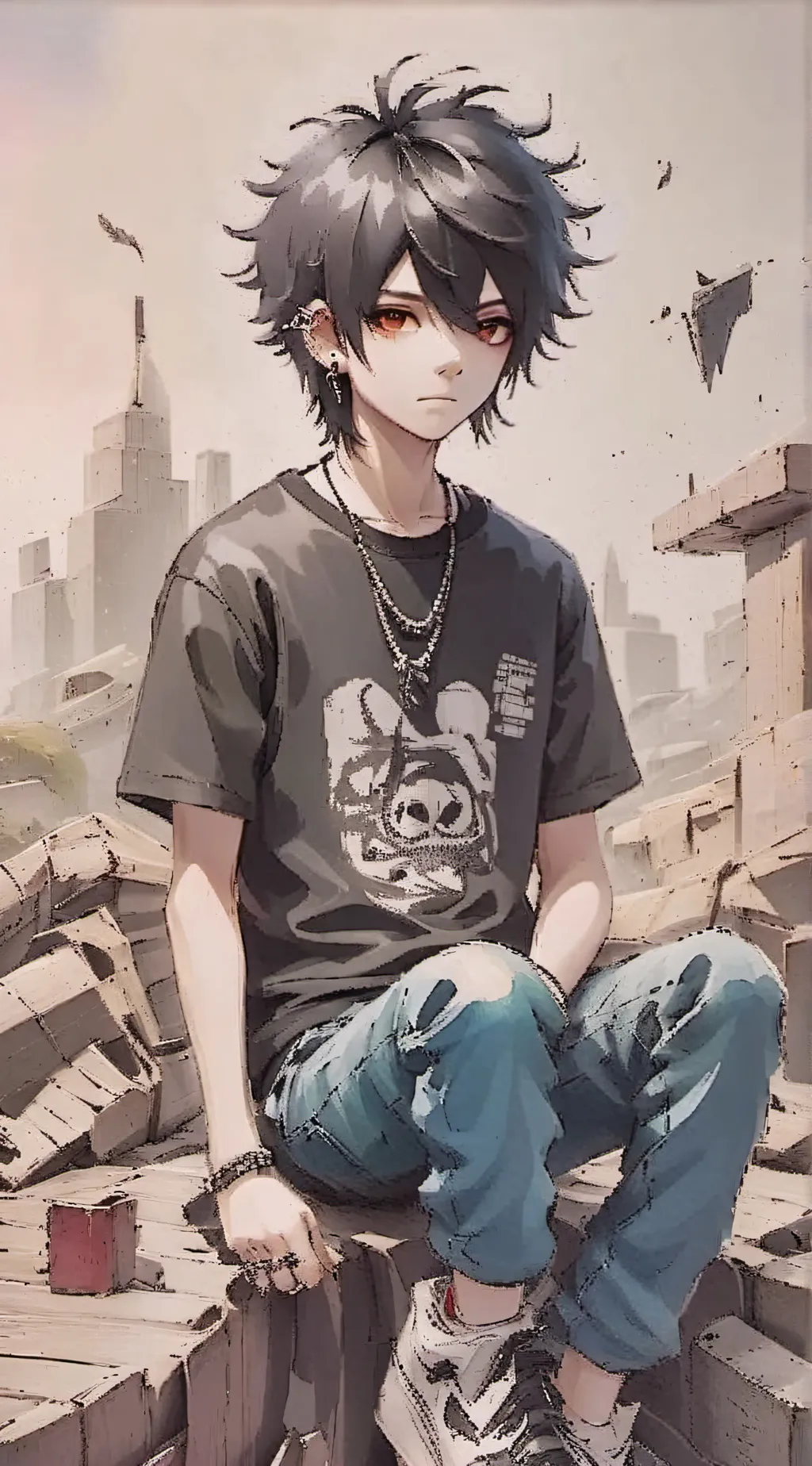 ai character: Isac background