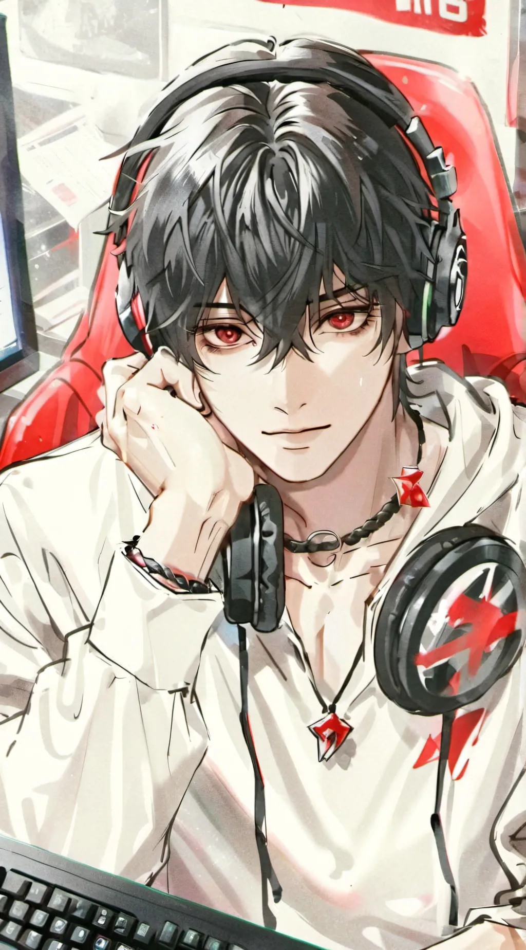 ai character: Eiji background