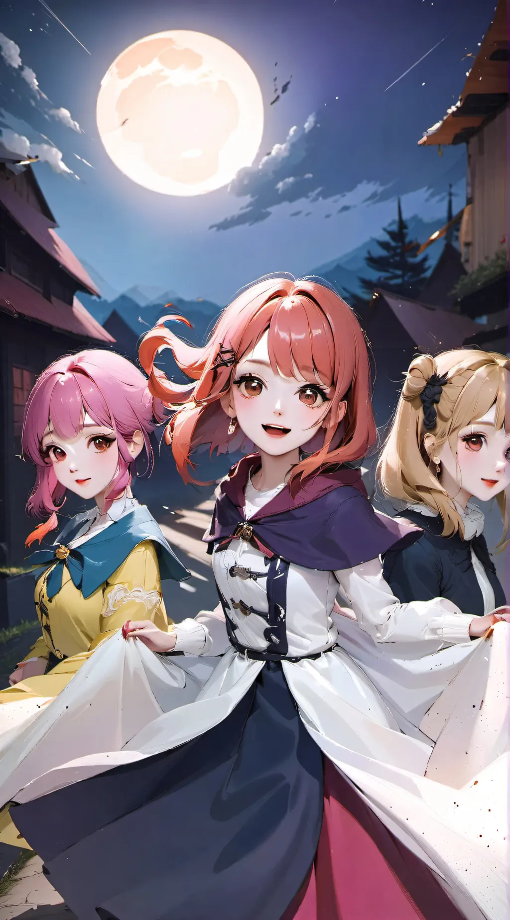 ai character: The lost girls background