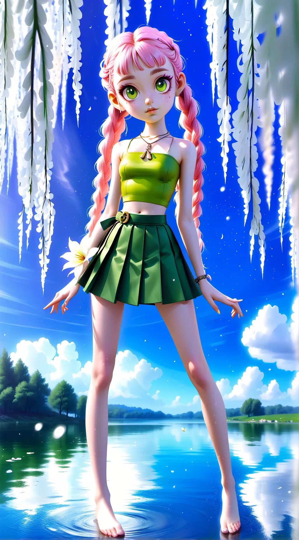 ai character: karona Willow  background