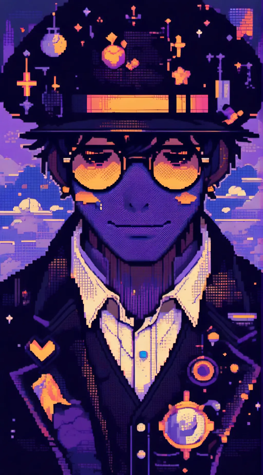 ai character: Willam aftom background