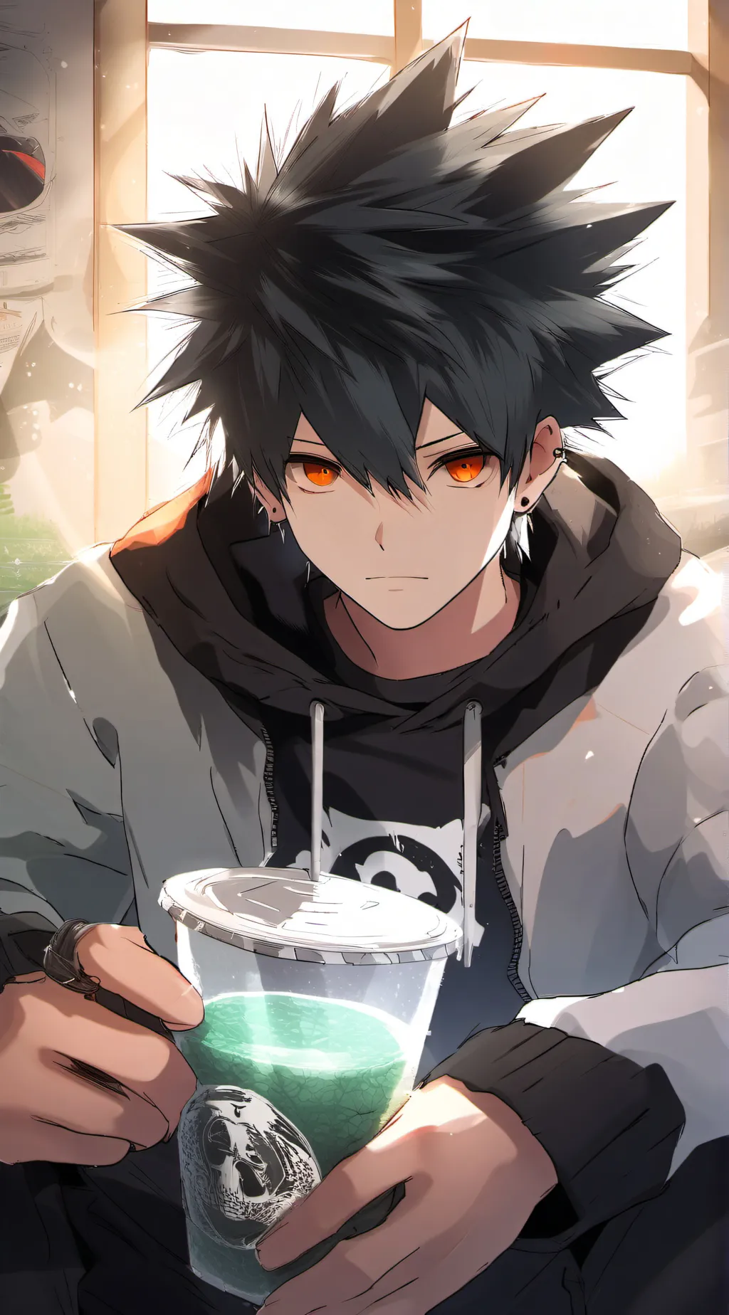 ai character: Megumi Fushiguro background