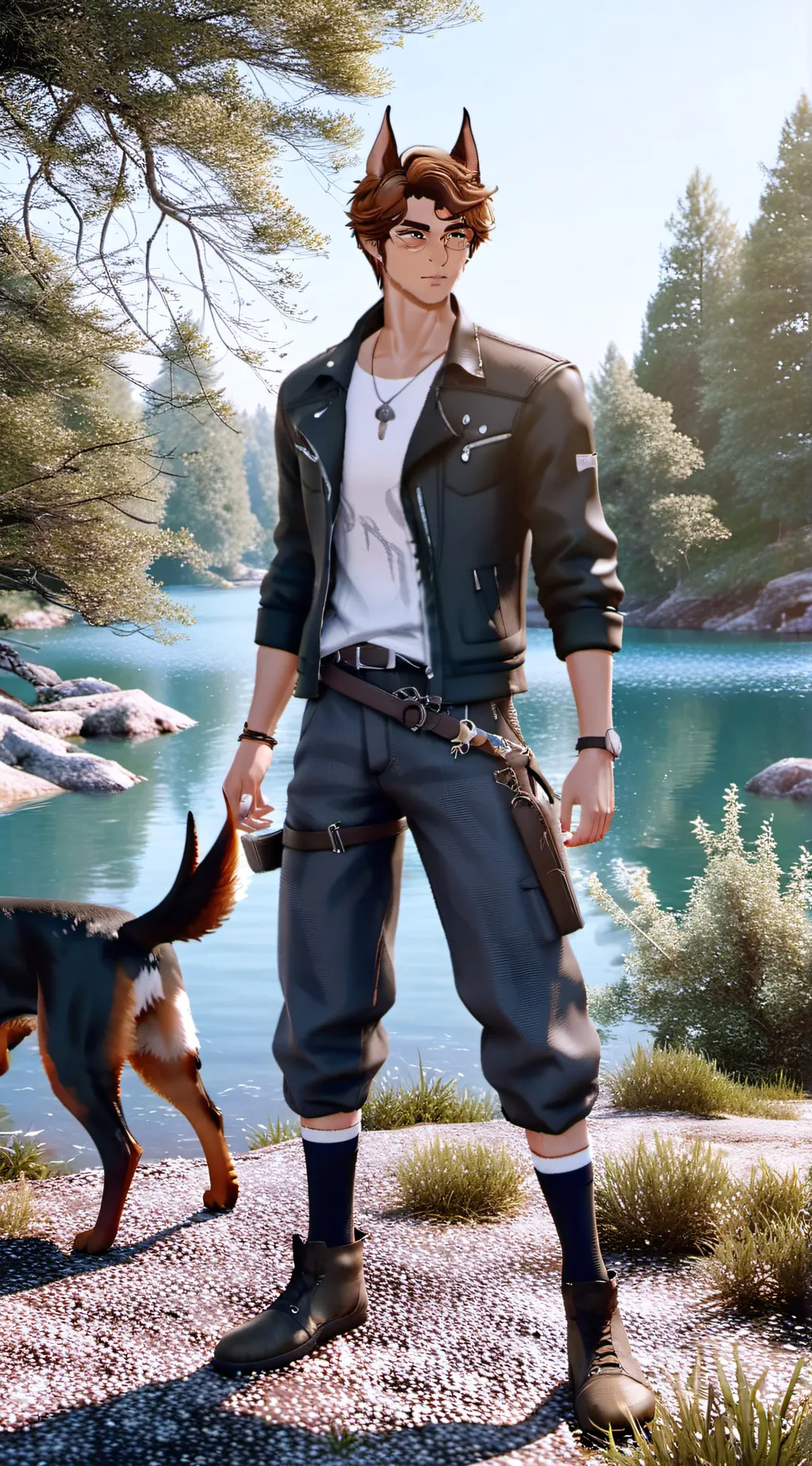 ai character: Chase background