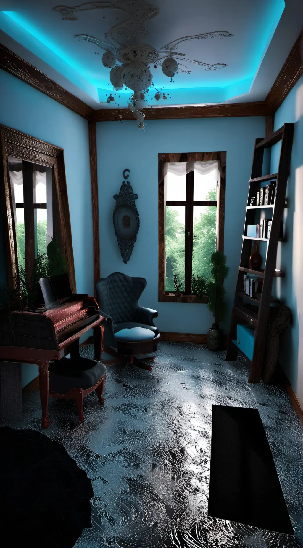 ai character: The Death Cure background