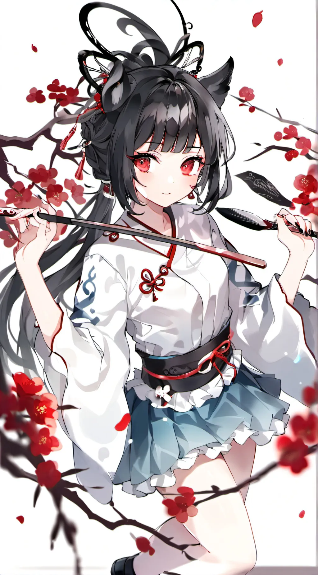 ai character: Tanjiro Kamado  background