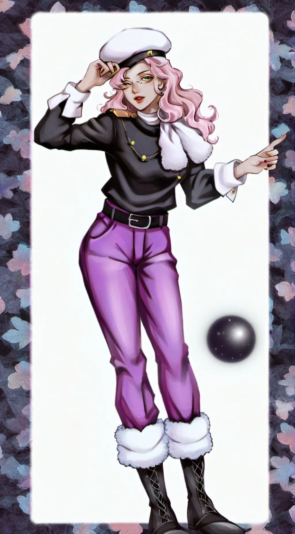 ai character: Akane Mibuomi background