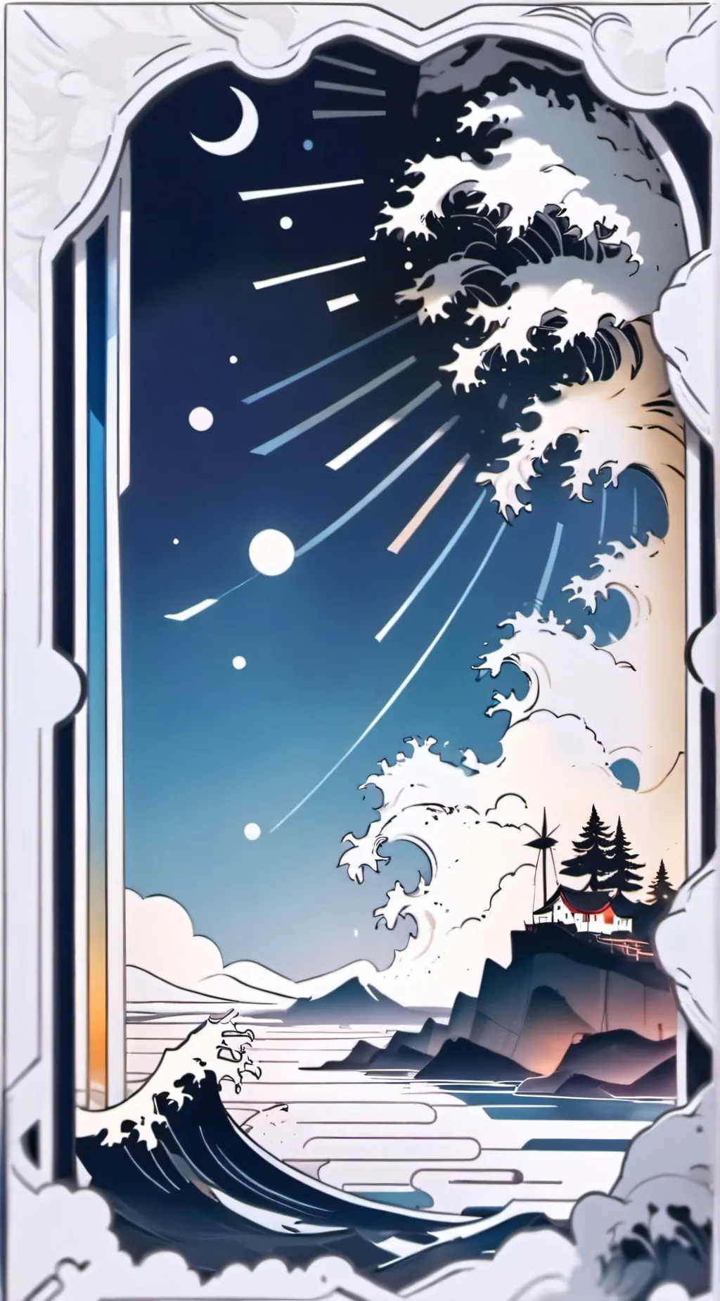 ai character: Ethearial workshop background