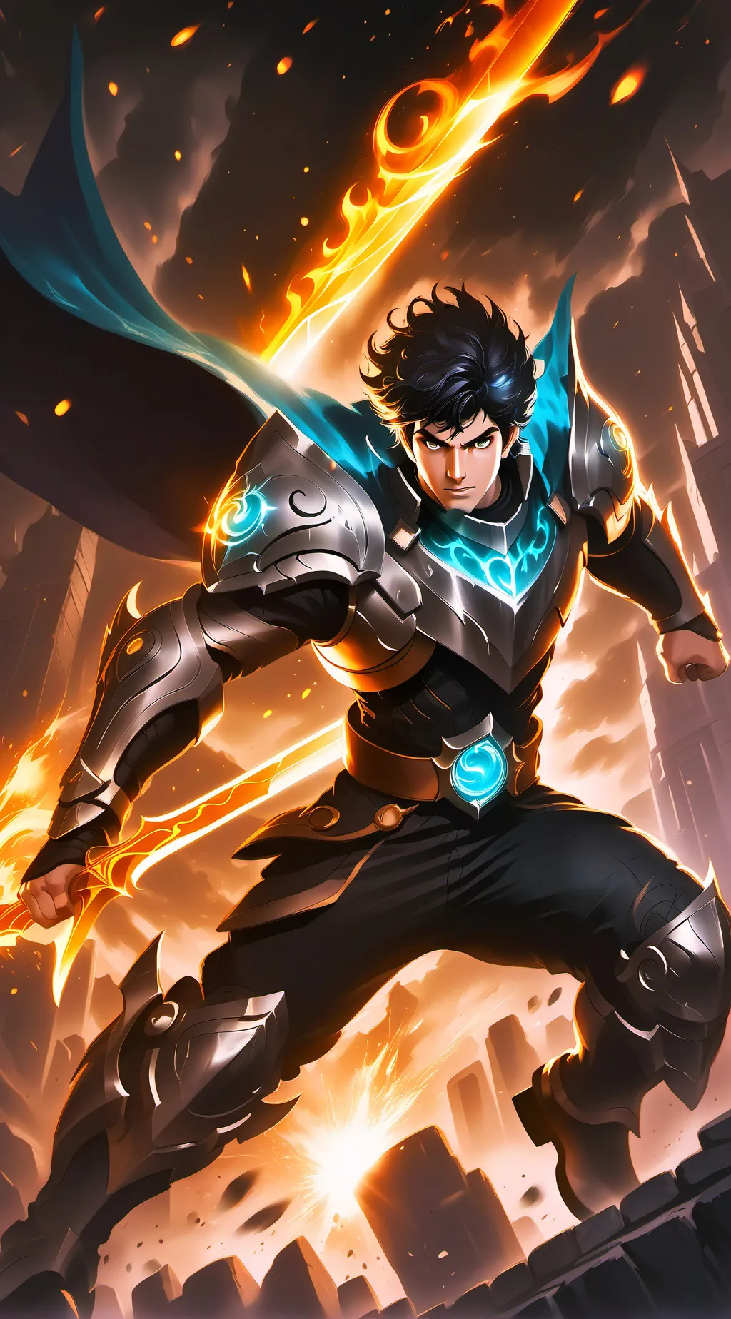 ai character: Percy jackson background