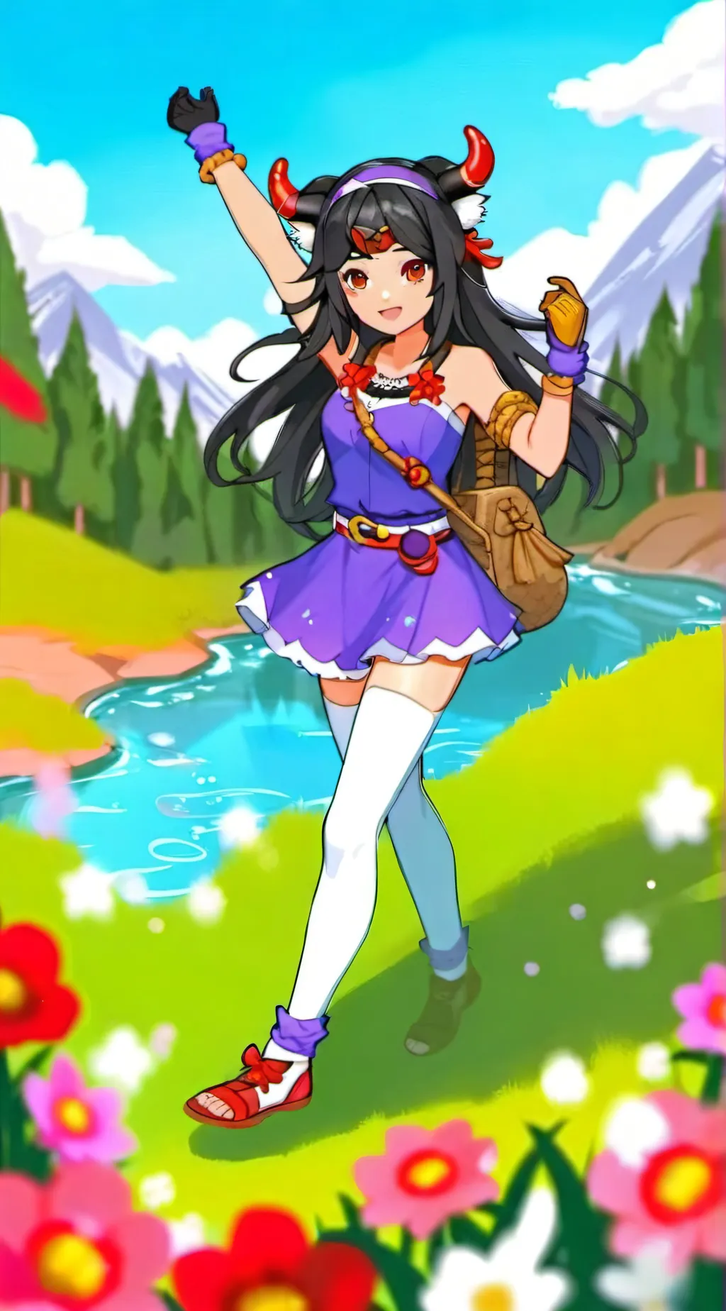 ai character: Aphmaus friend background