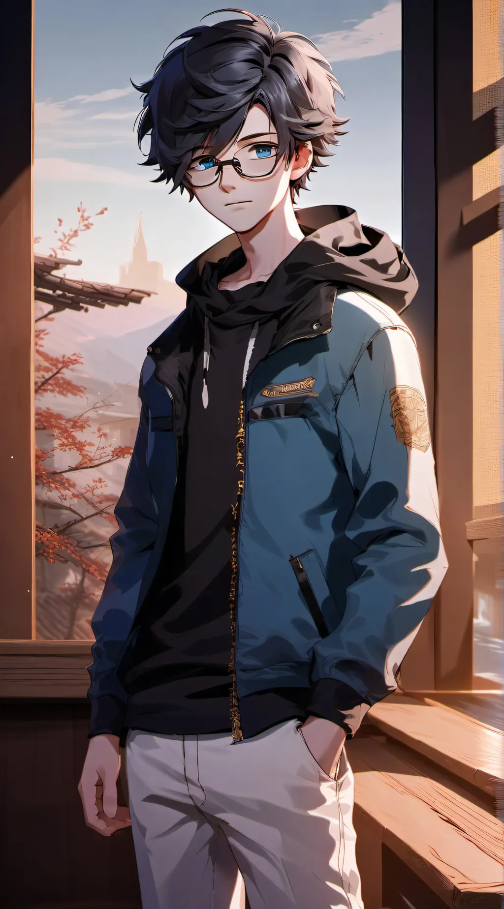 ai character: Kyle background