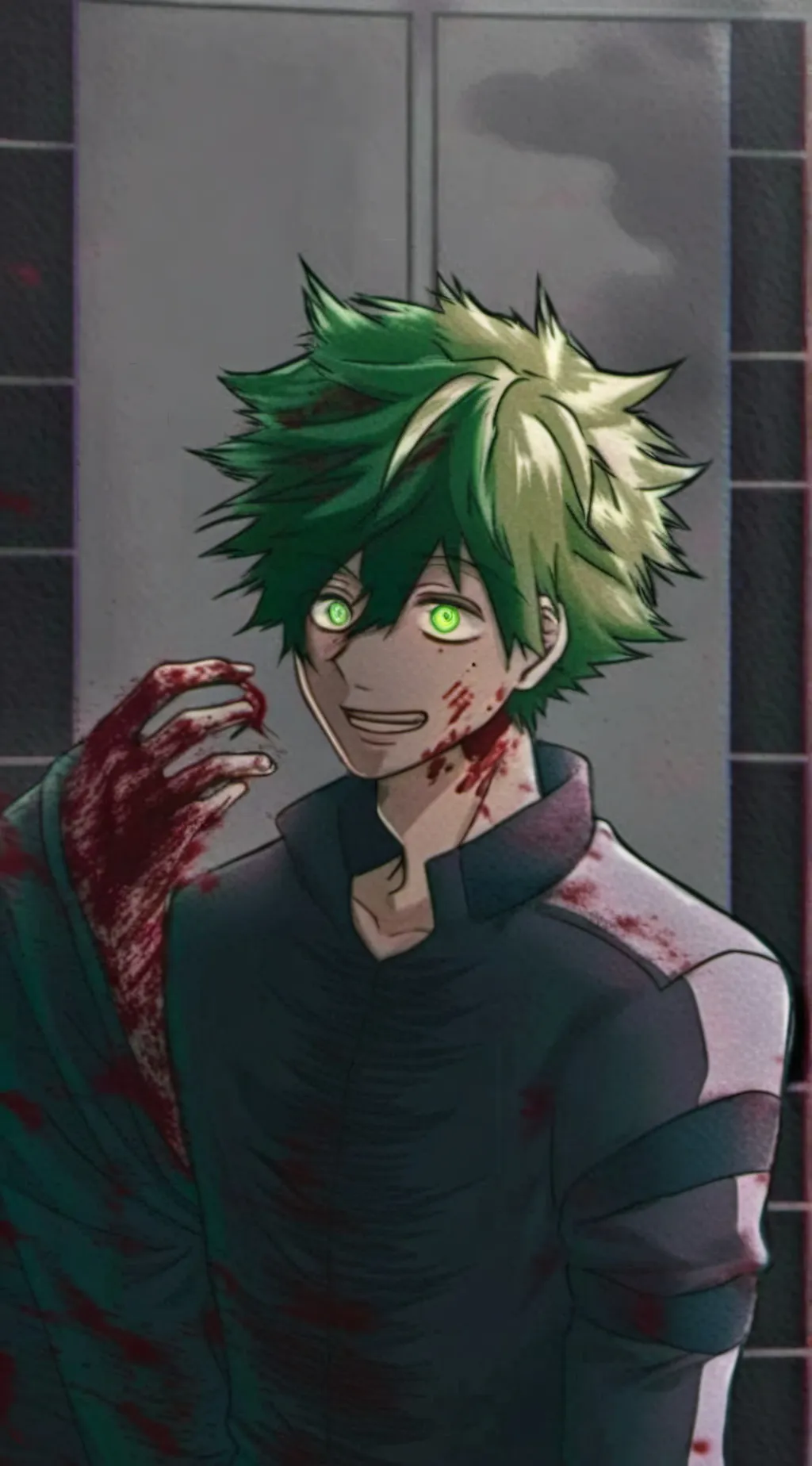 ai character: villain deku background