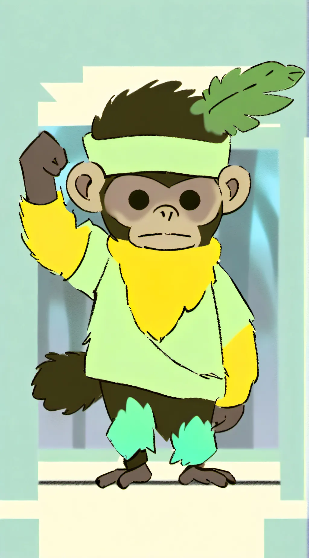 ai character: Minigame infection background