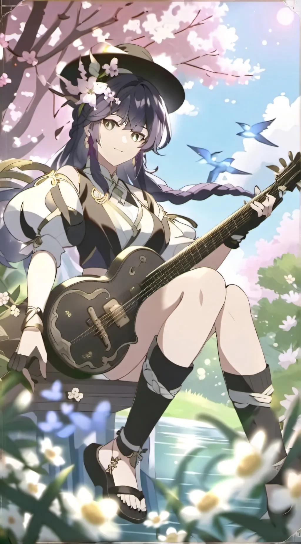 ai character: shinobu background