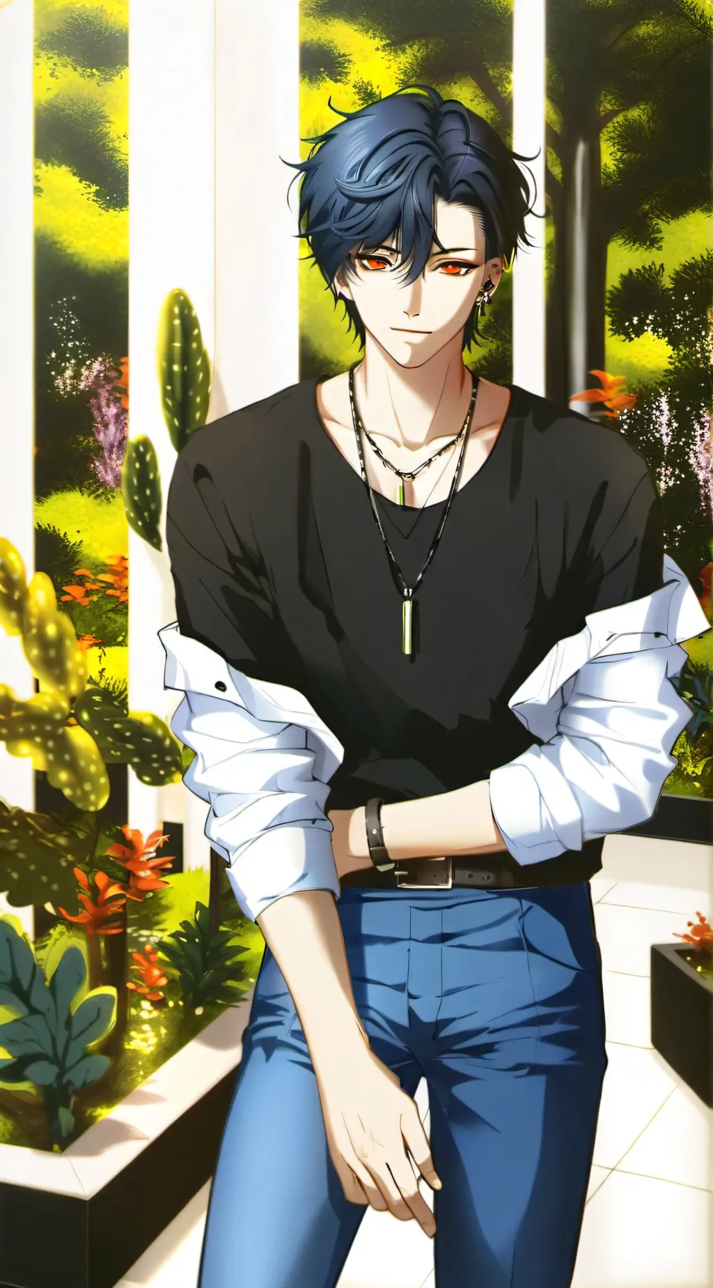 ai character: Natsuki background