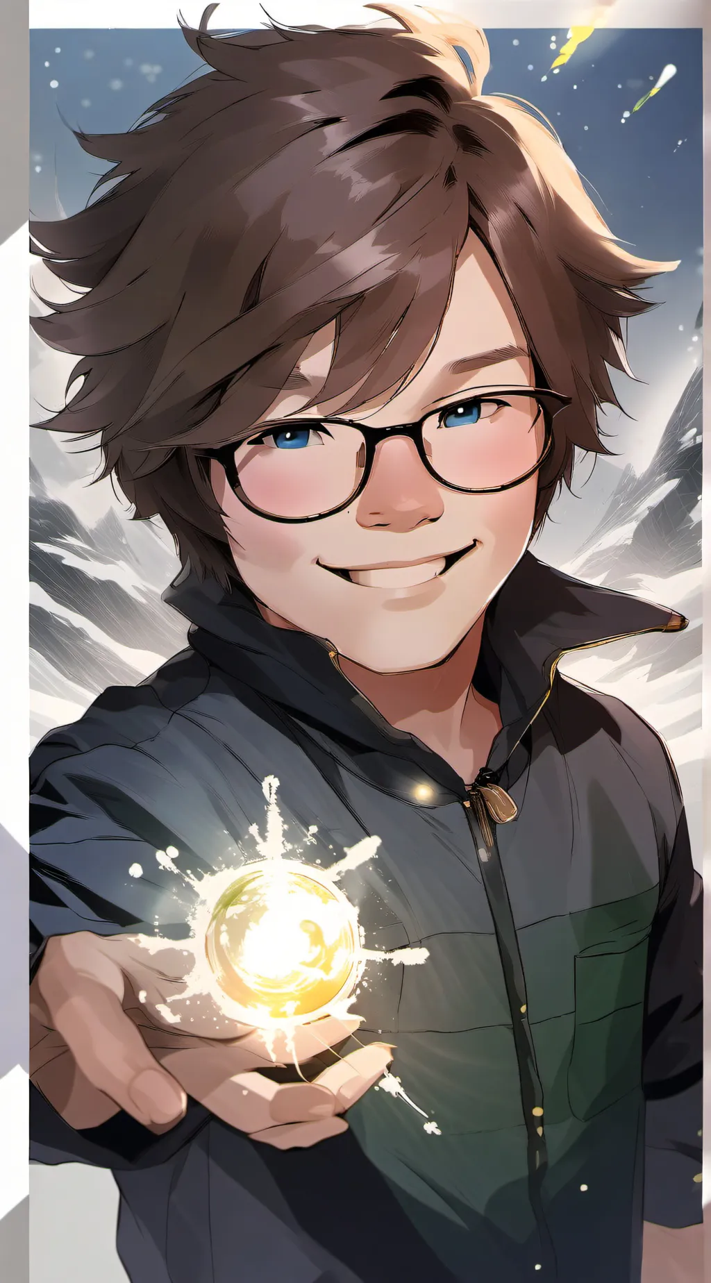 ai character: David  background