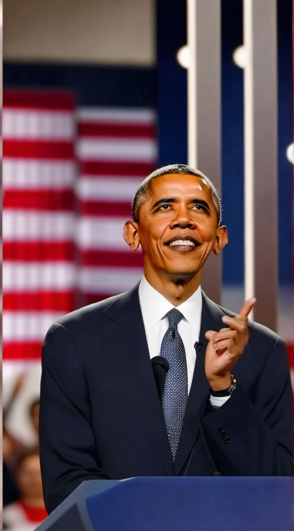 ai character: barack obama background