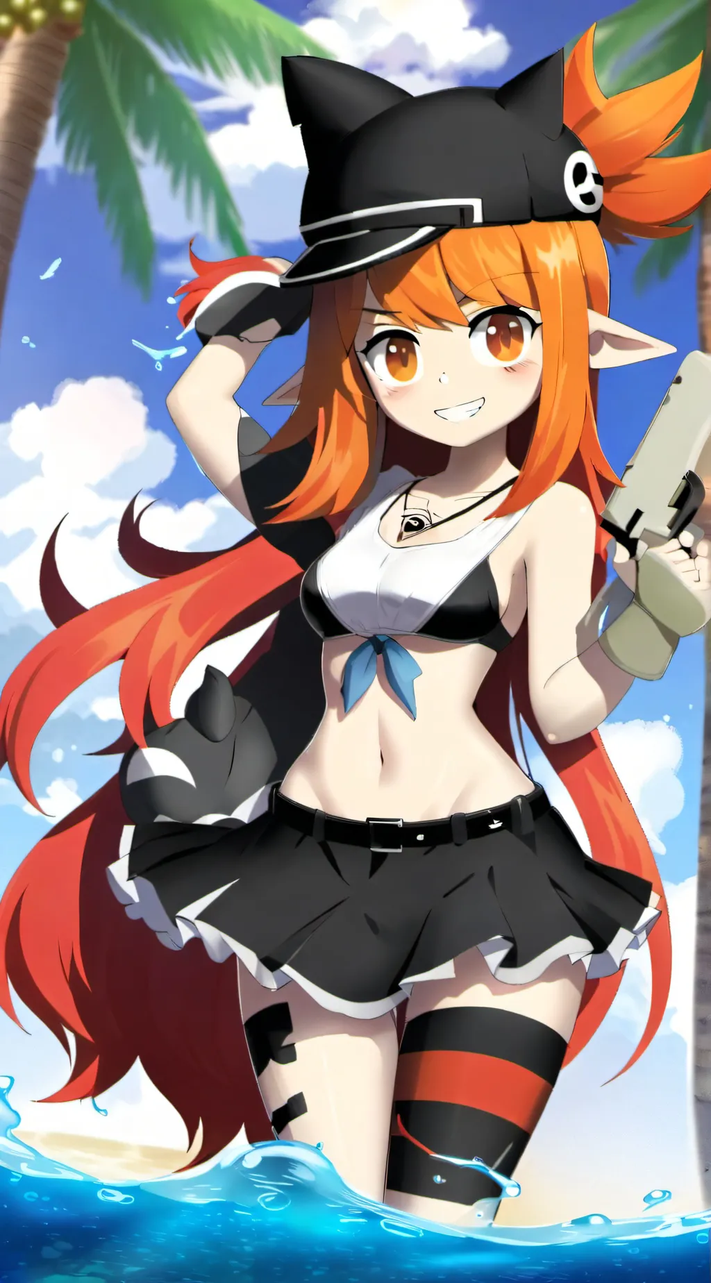 ai character: meggy  background