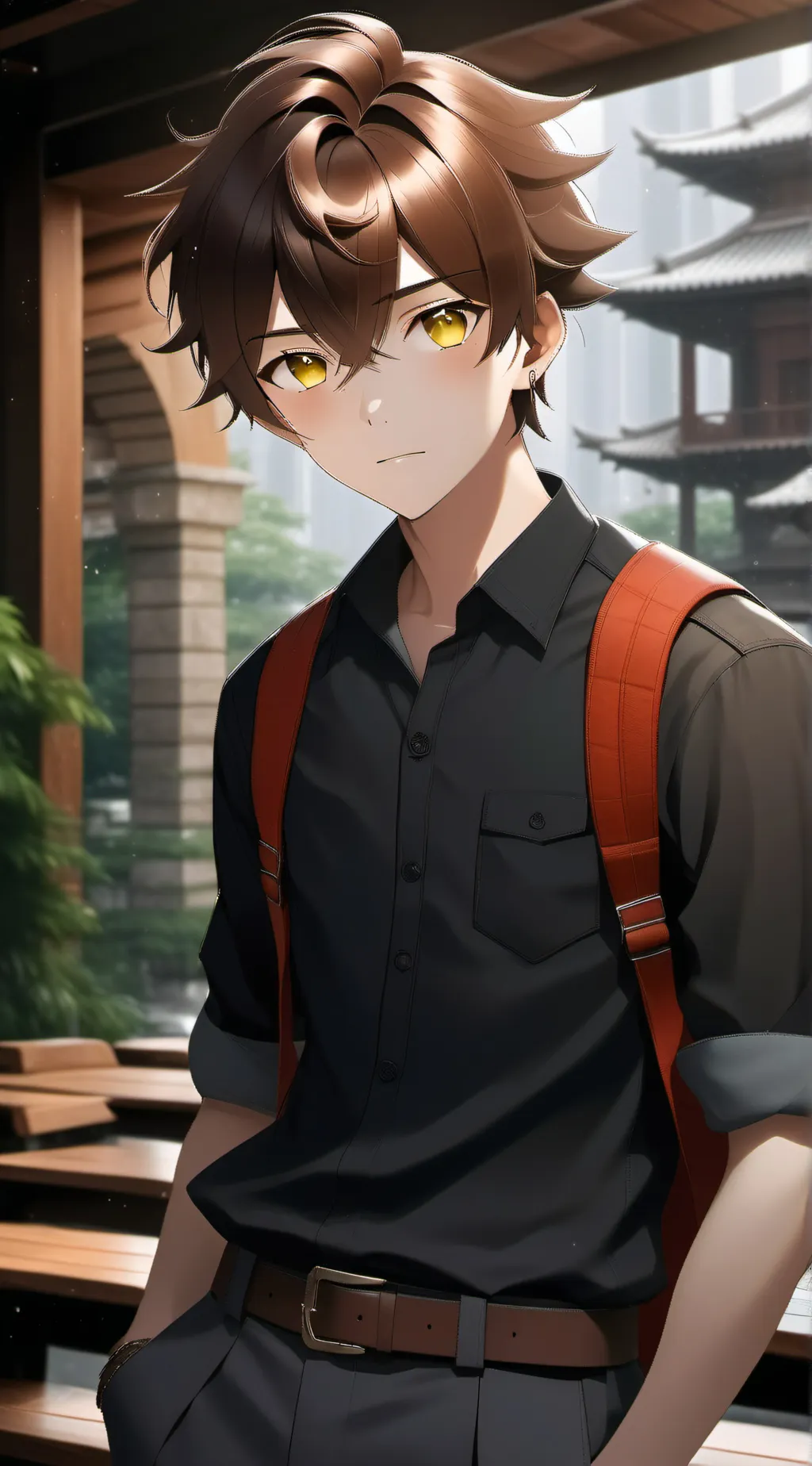 ai character: Vinny background