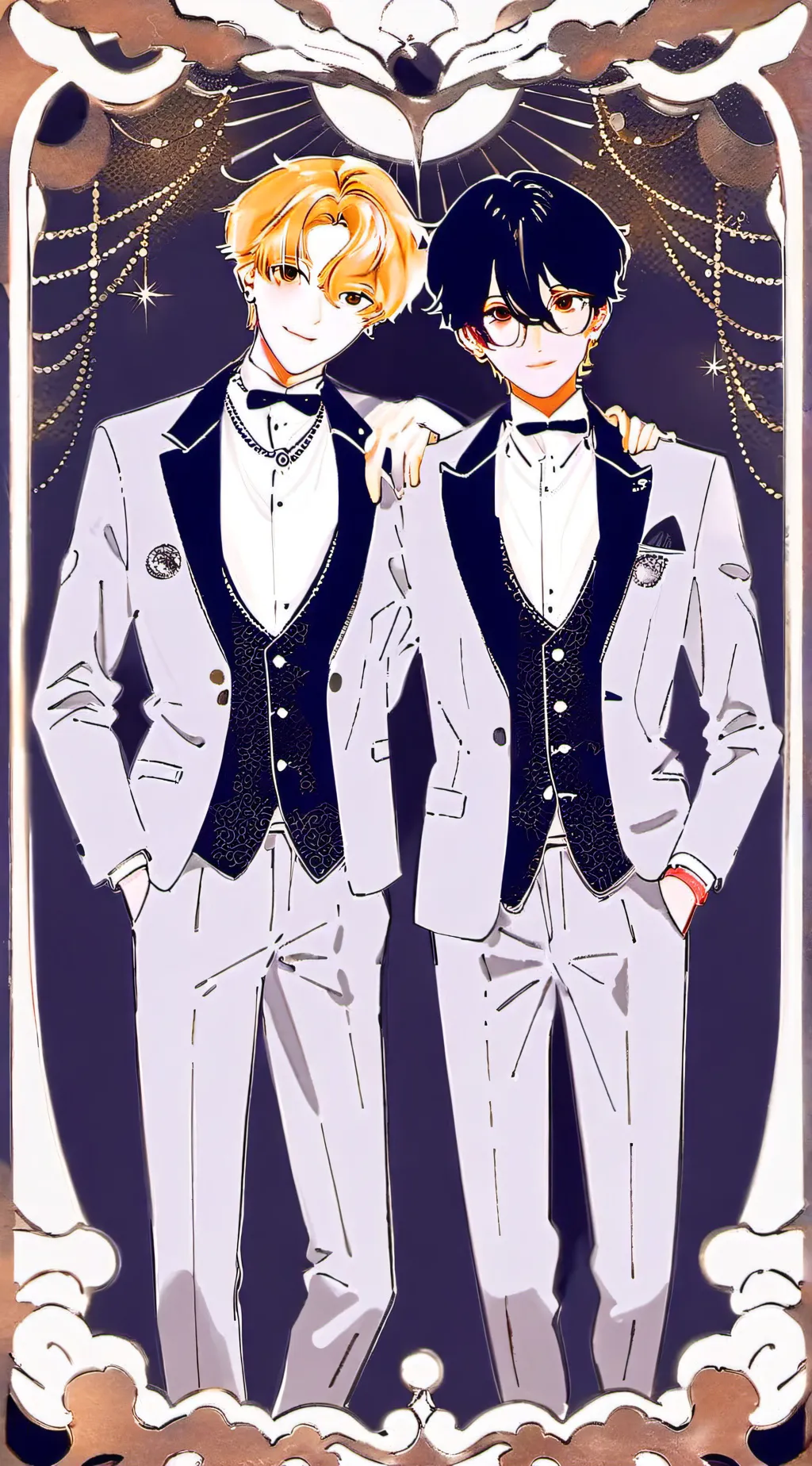 ai character: Rich brothers background