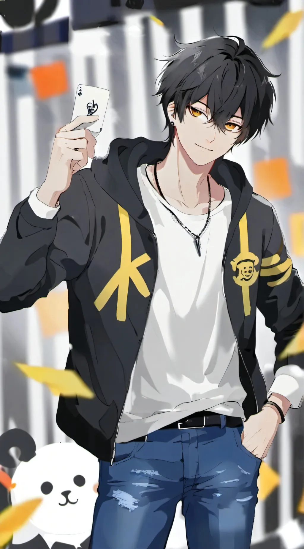 ai character: JAY background