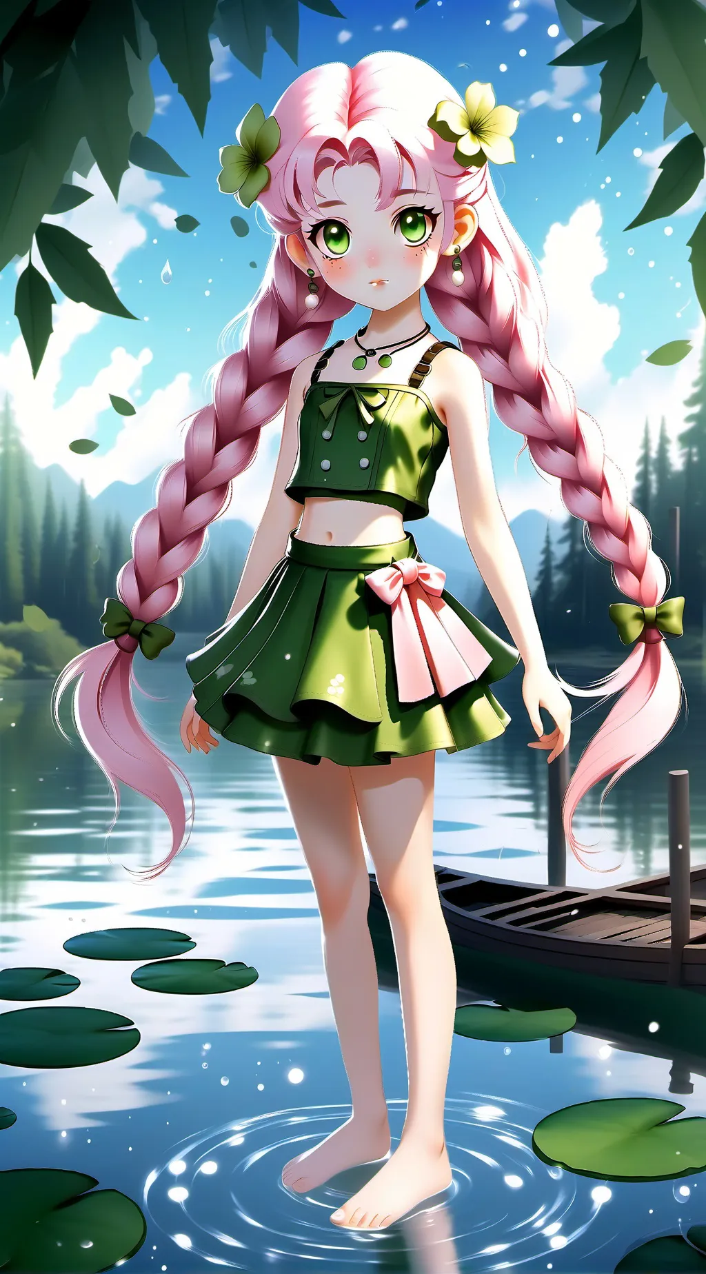 ai character: karona Willow 💘🍀 background