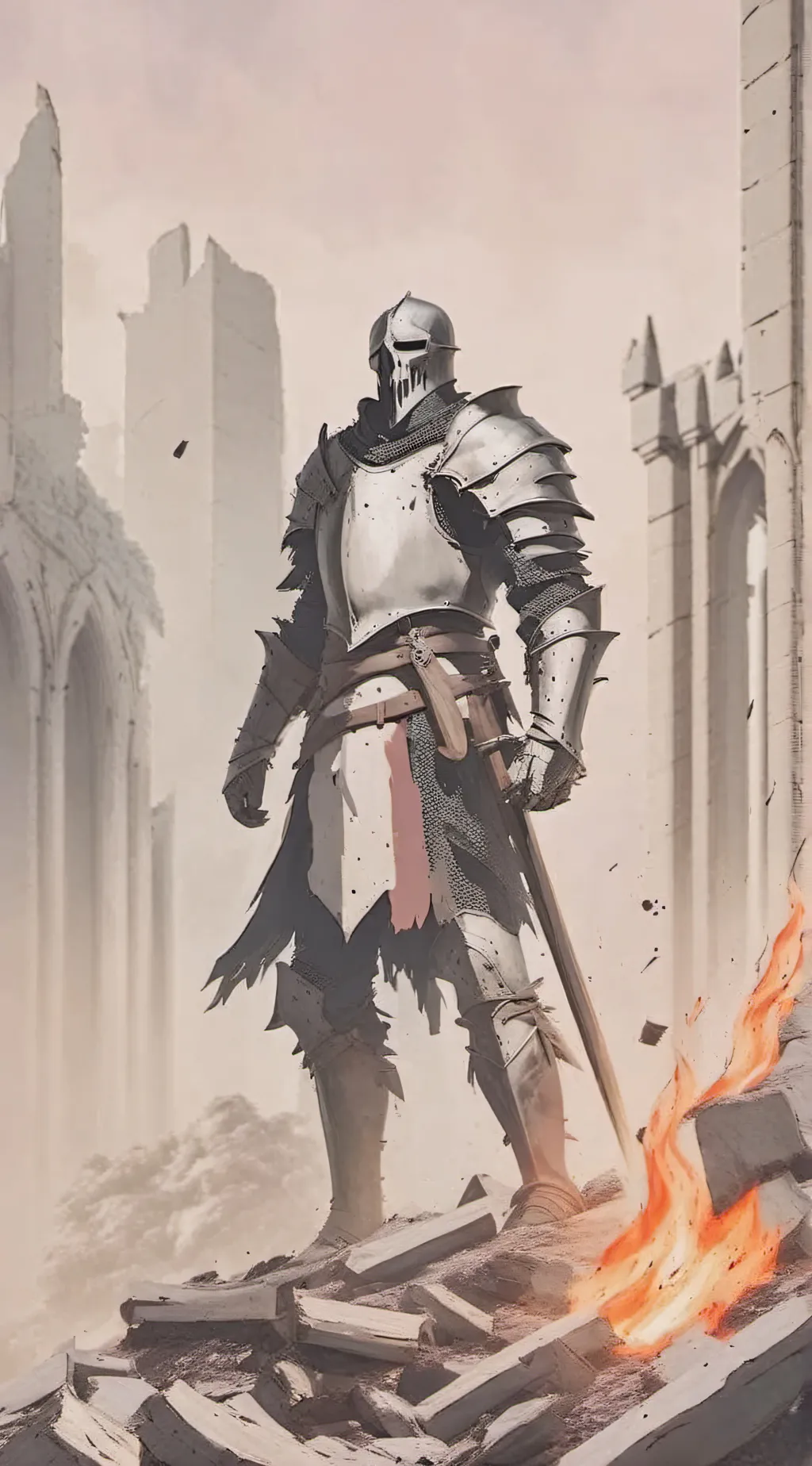 ai character: Aldrich blackthorn background