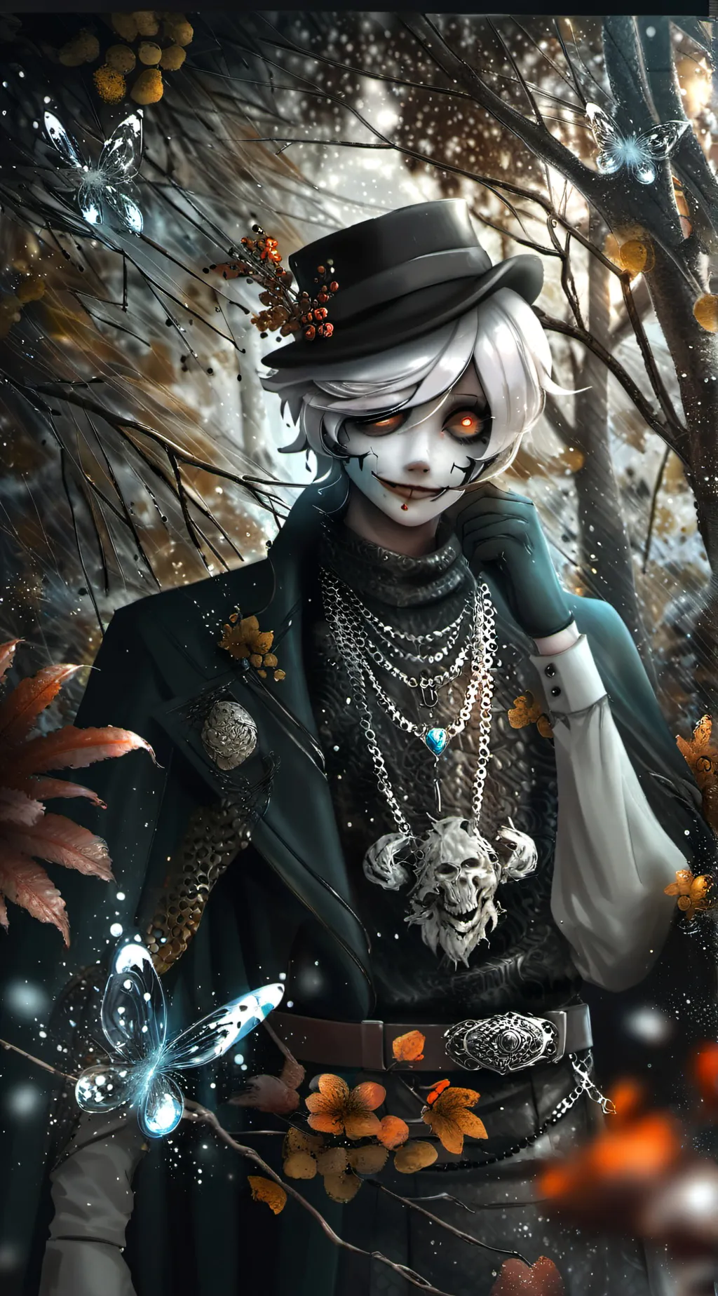 ai character: Uzi background