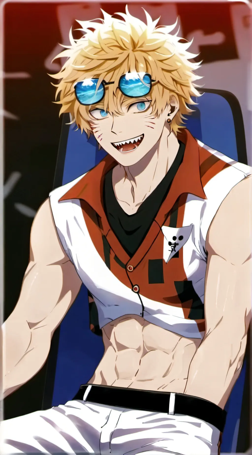 ai character: Bakugo background