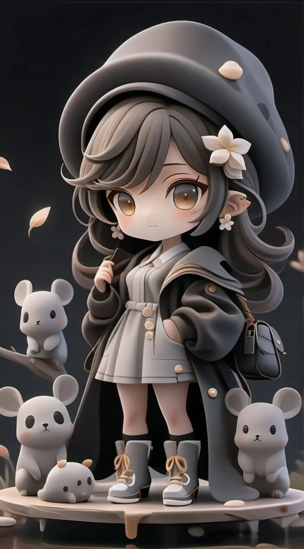 ai character: Faye background