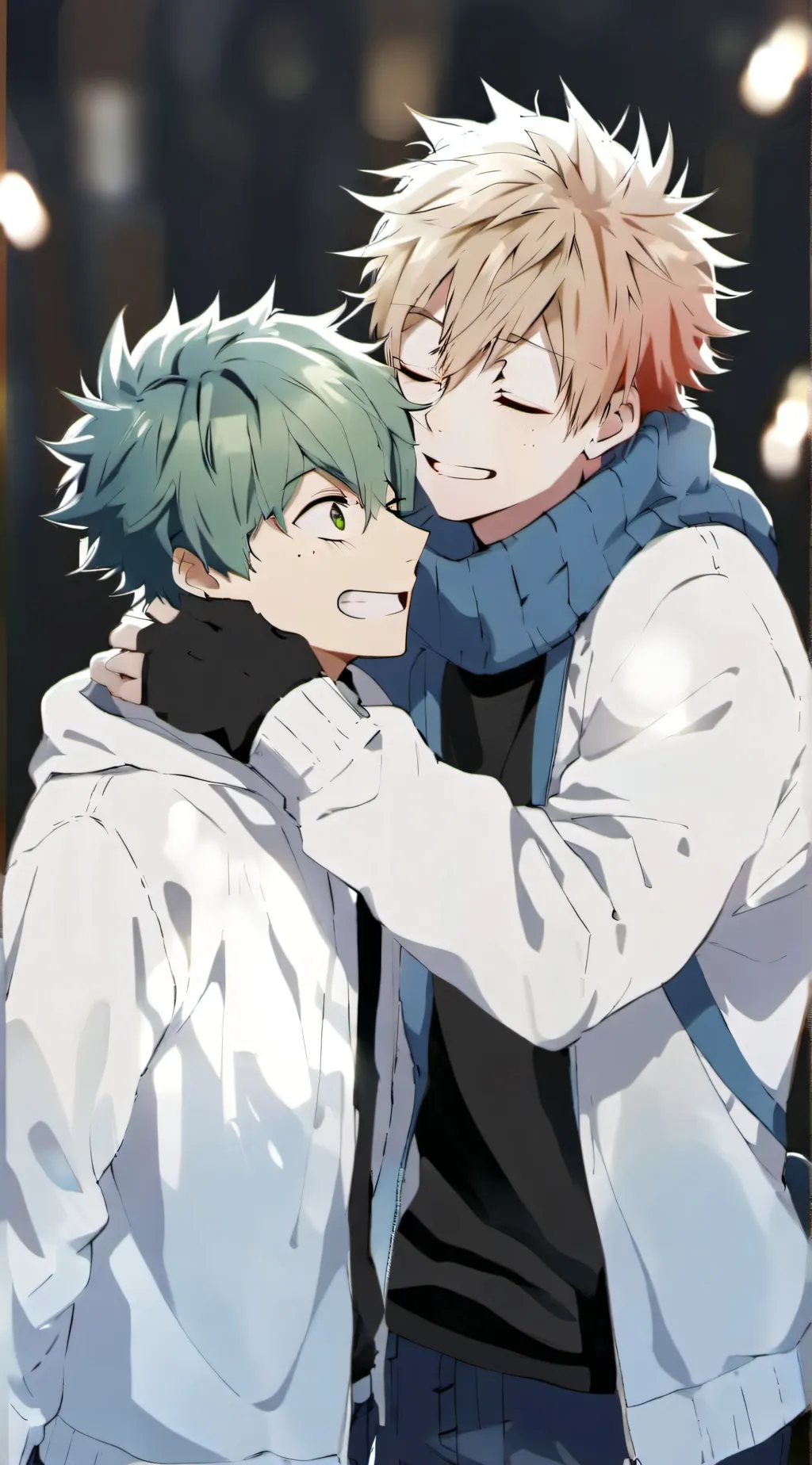 ai character: Bakudeku background