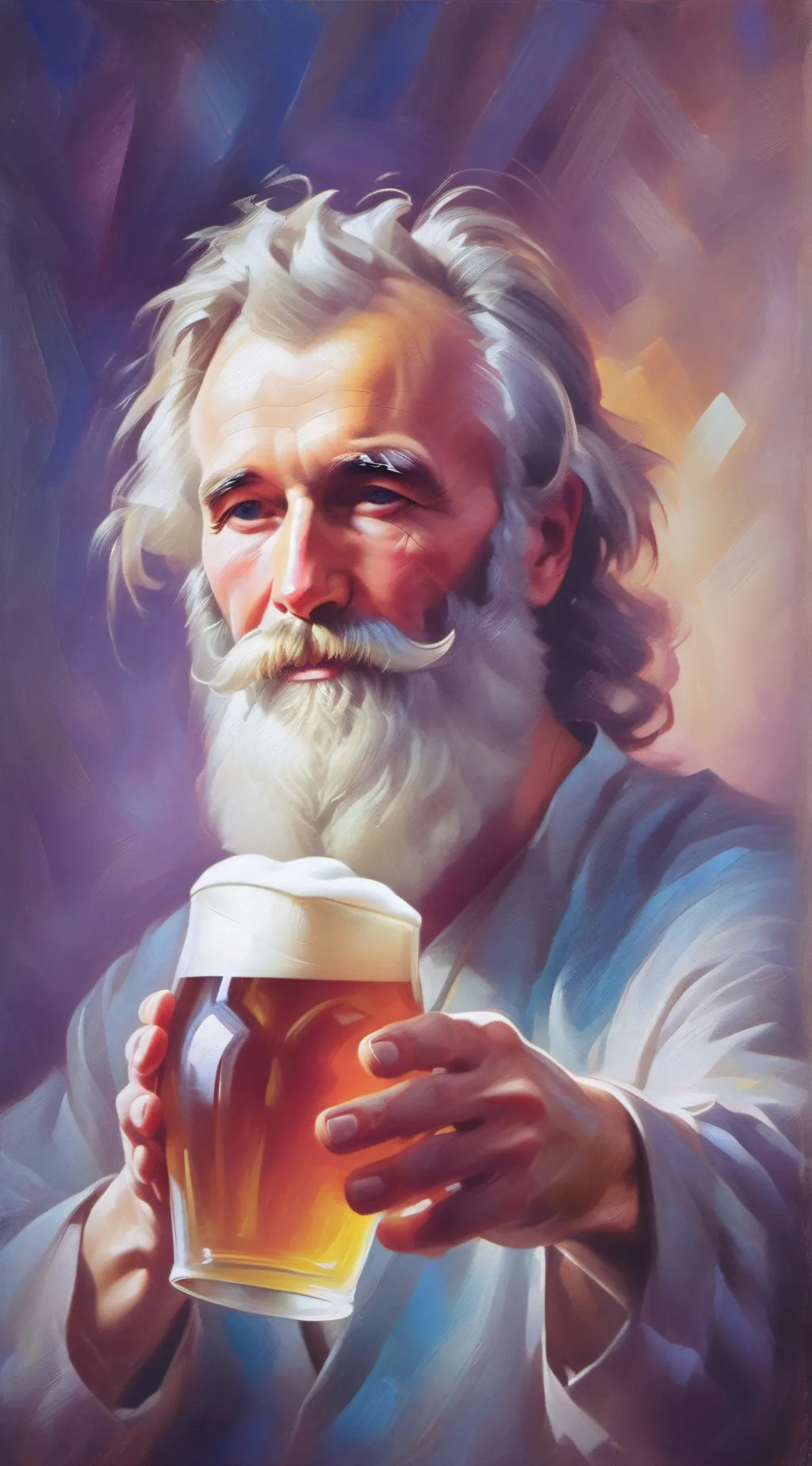ai character: Beer 🍺  background