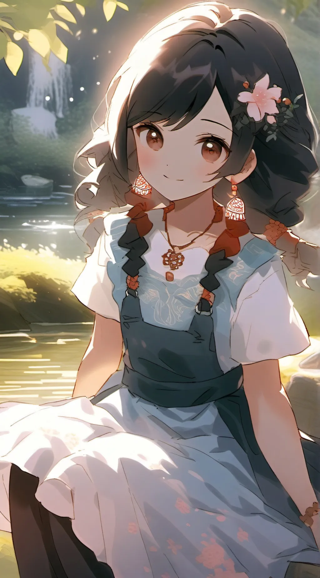 ai character: Lily background