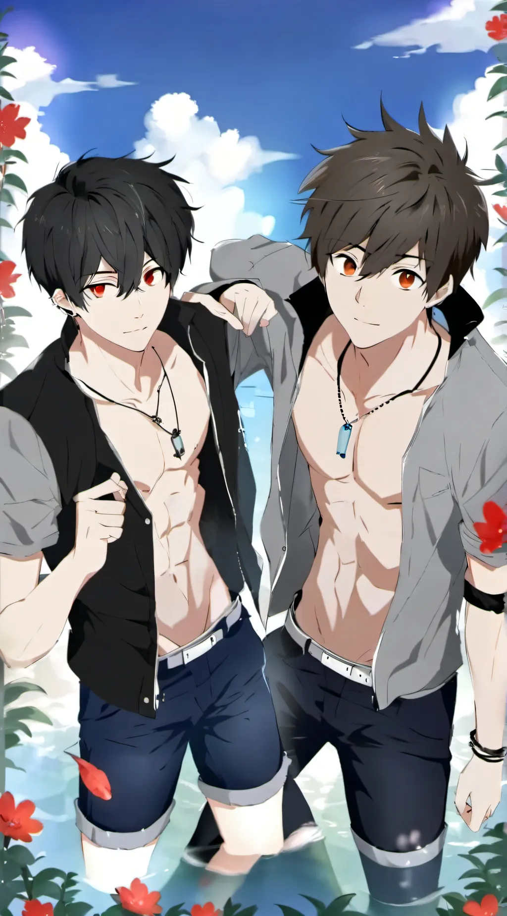 ai character: Max and Liam background