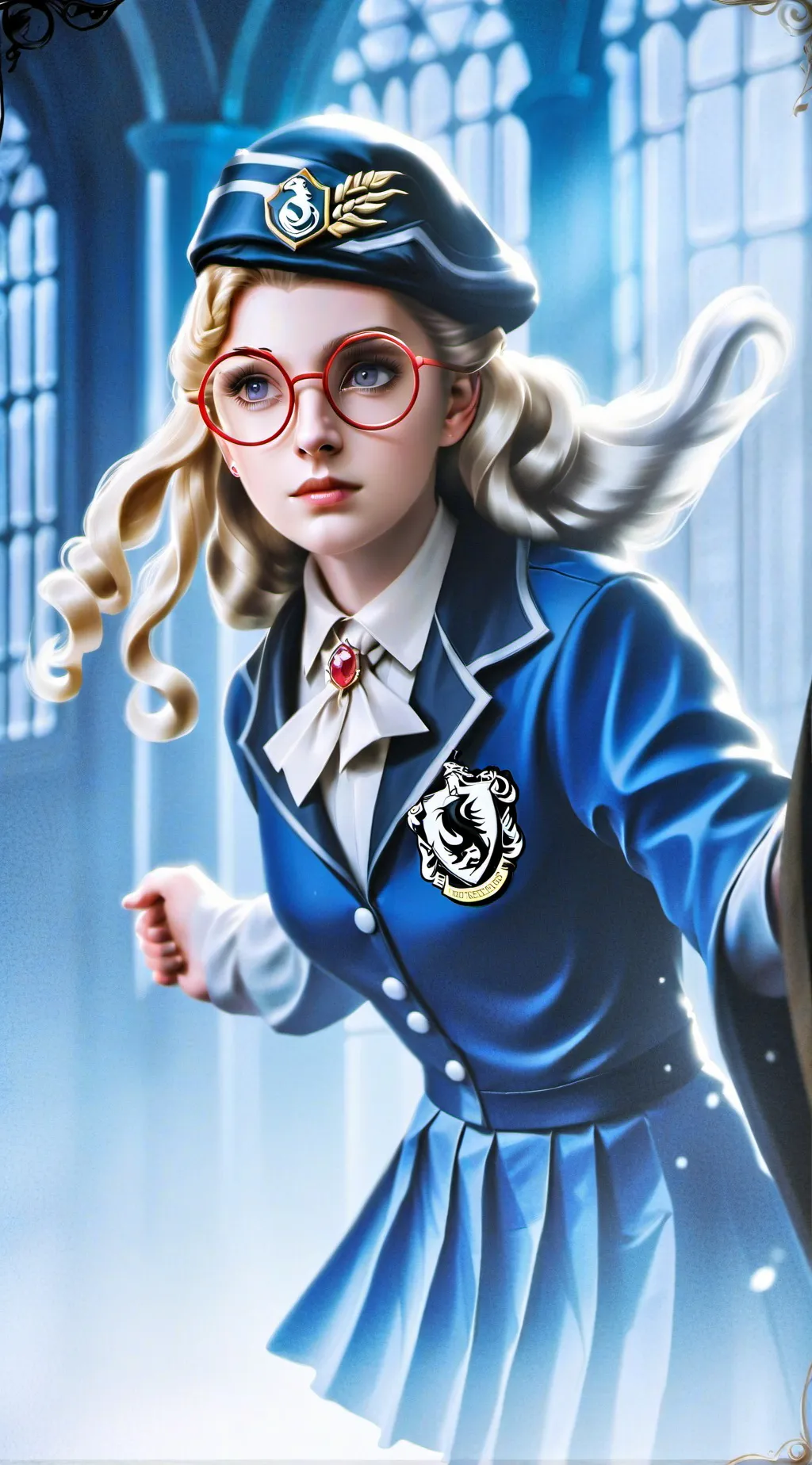 ai character: Luna Lovegood background