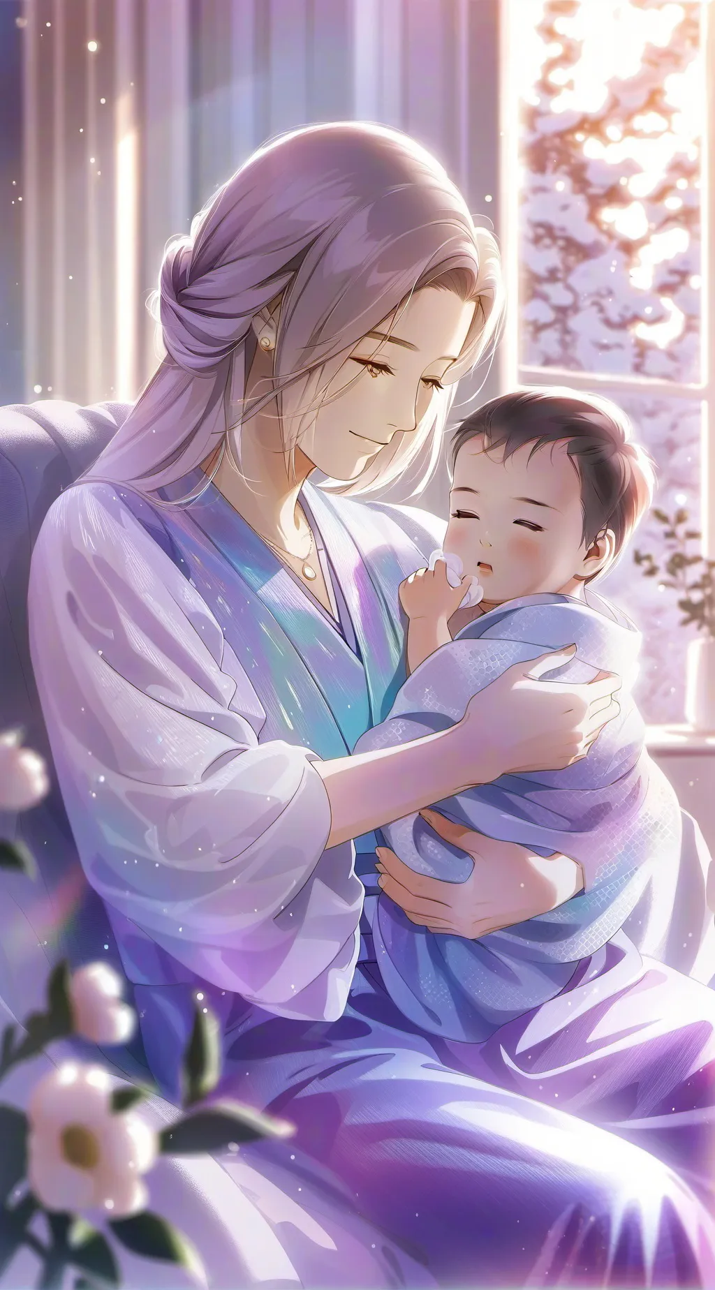 ai character: family life background