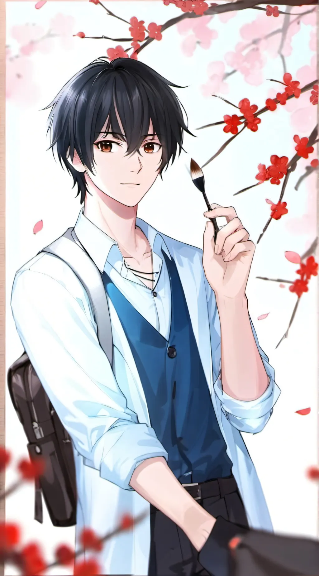 ai character: budo  background