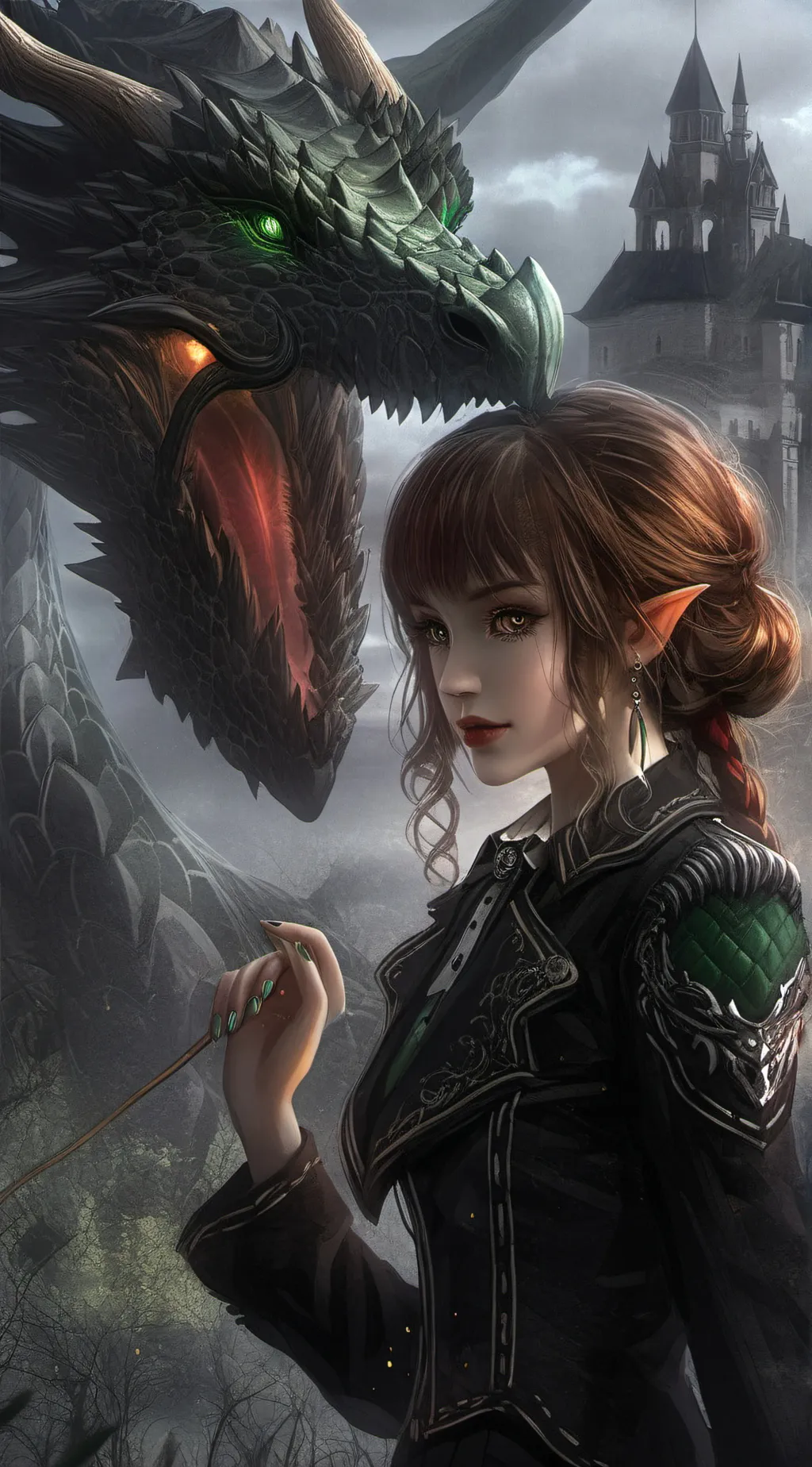 ai character: Arya Dröttningu background