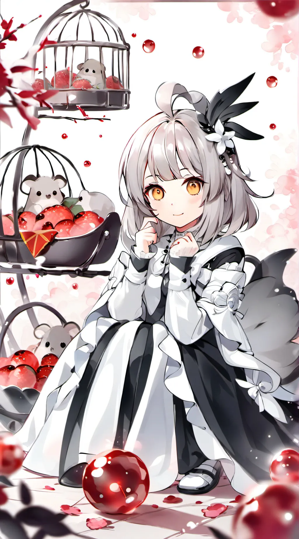 ai character: Mia ￼  background