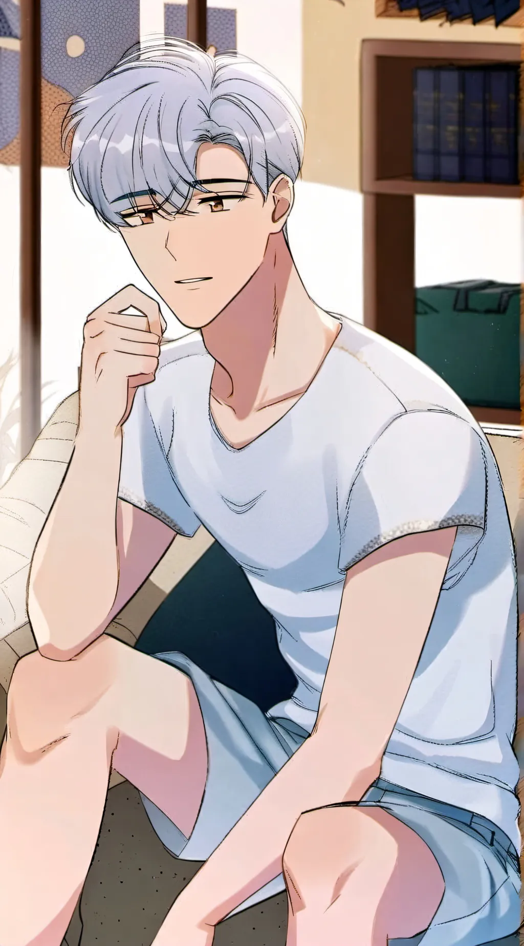 ai character: Jo Taesung  background