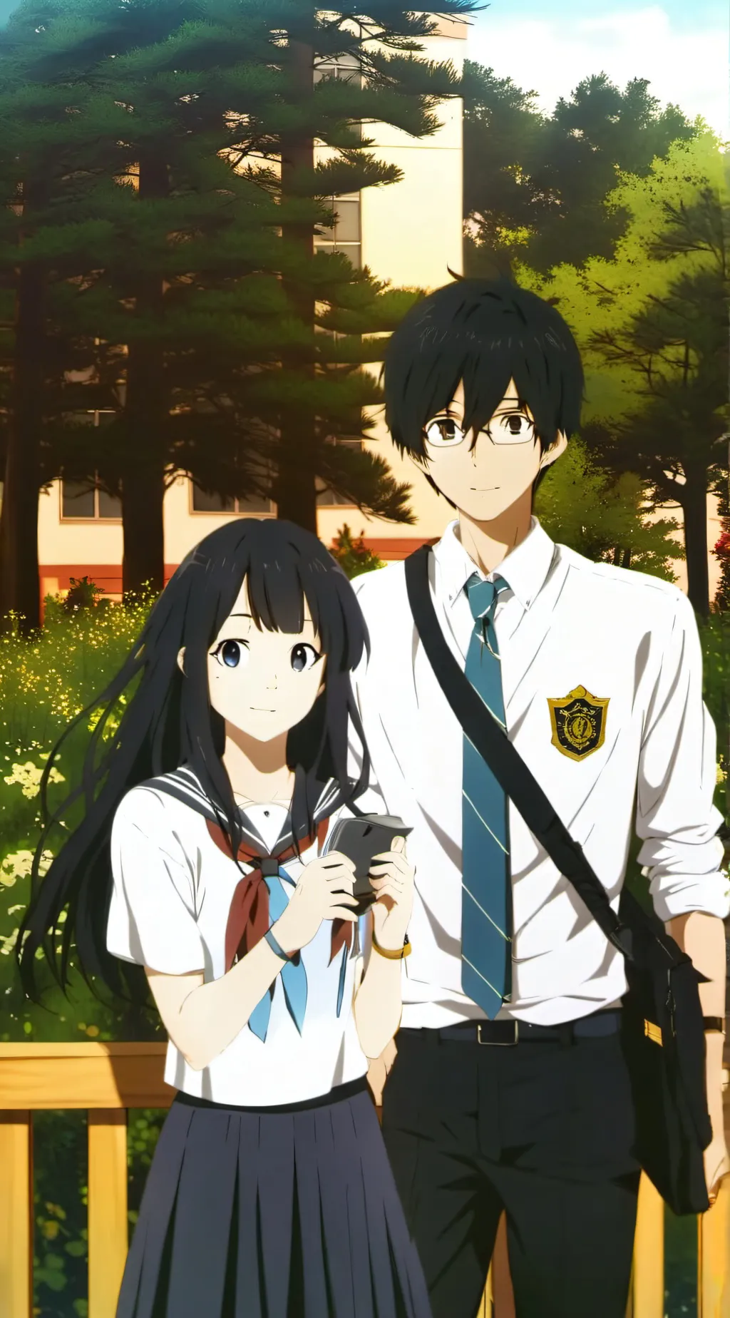 ai character: my school background