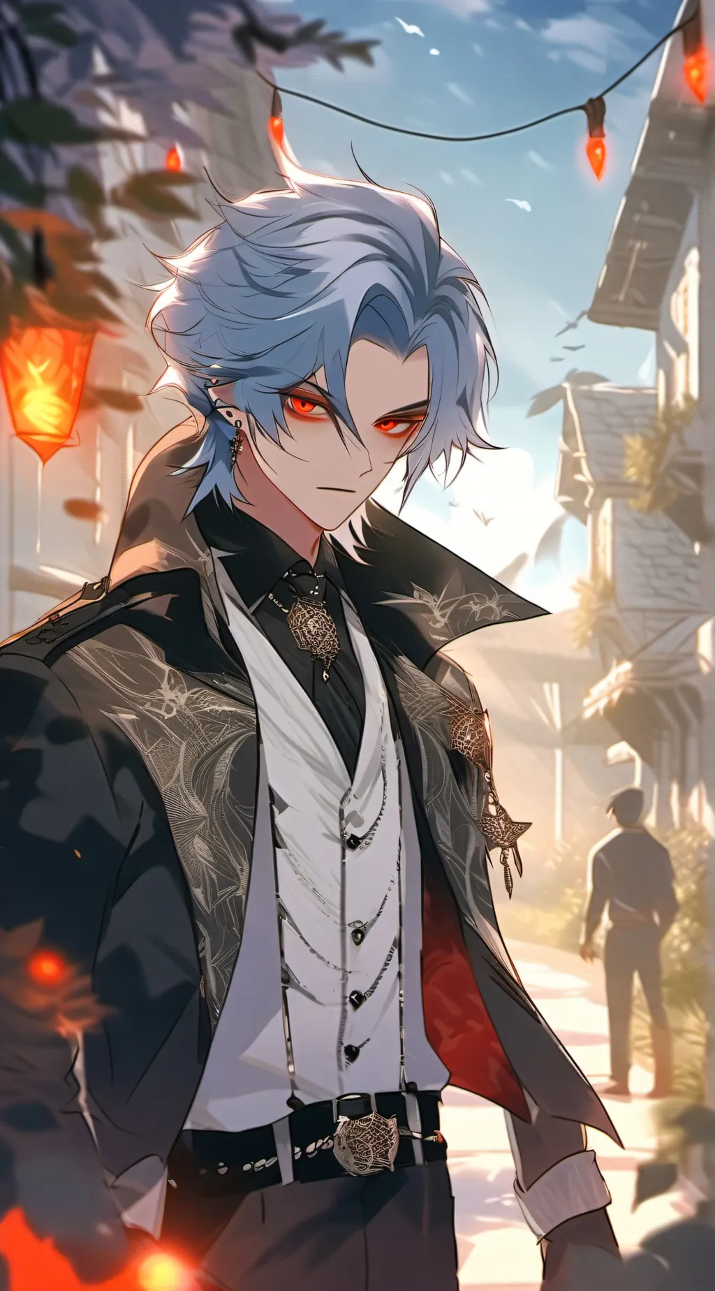 ai character: Vampire🦇  background