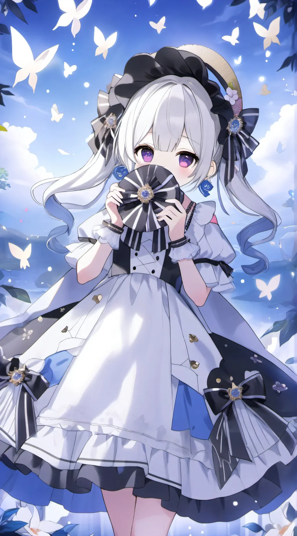 ai character: New girl Mha background