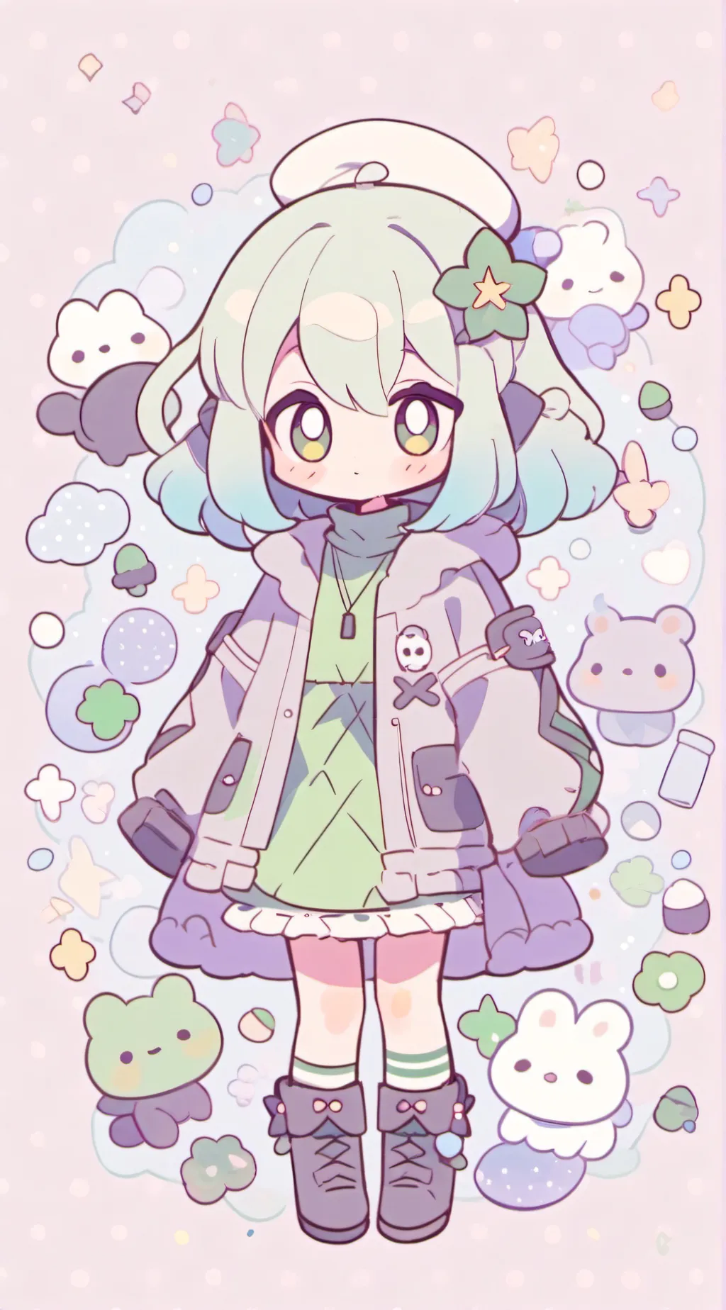 ai character: Earth background