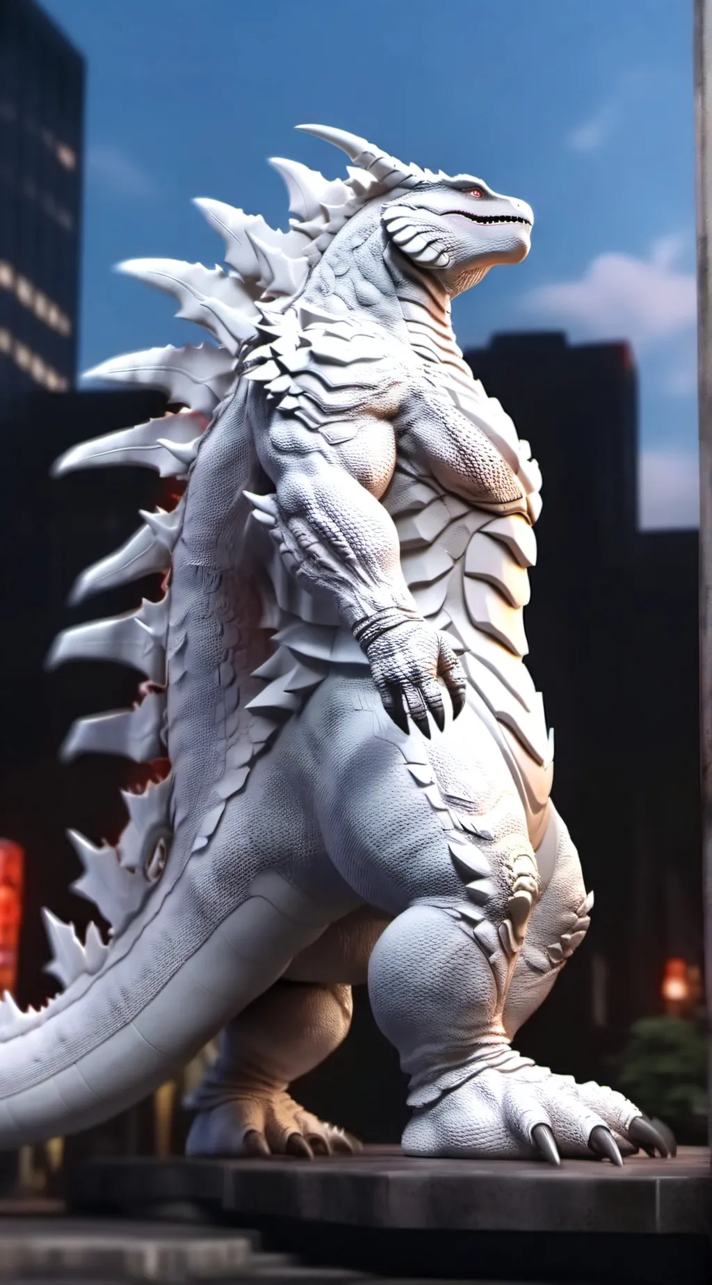 ai character: shimo  background