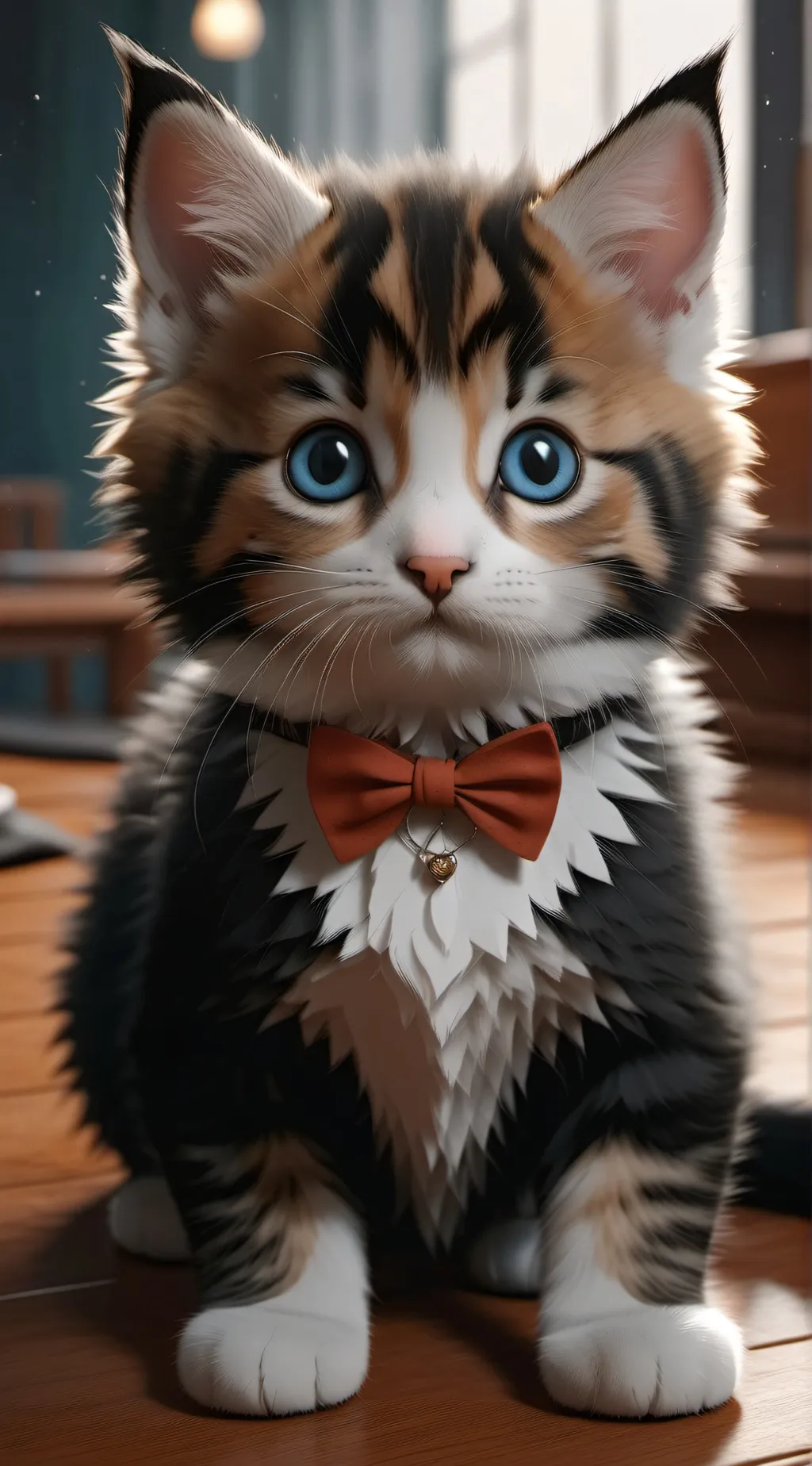 ai character: Cat background