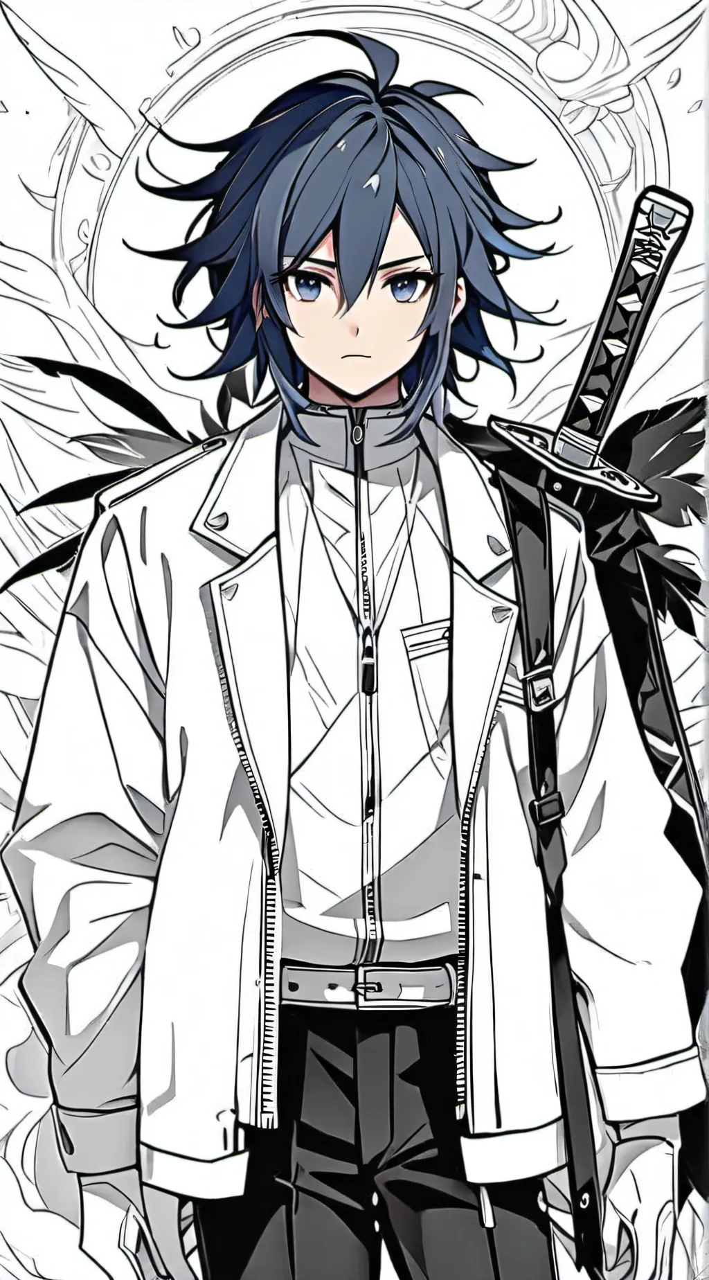 ai character: Giyu Tomioka background